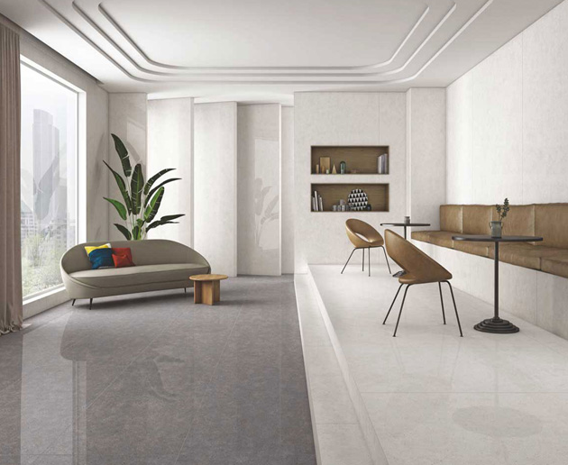 High-quality bathroom wall and floor tiles